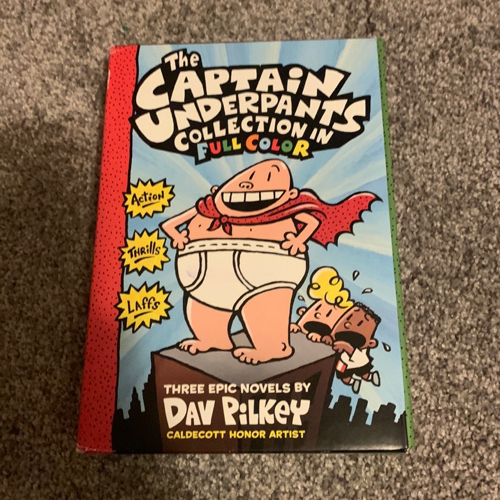 Captain Underpants book collection